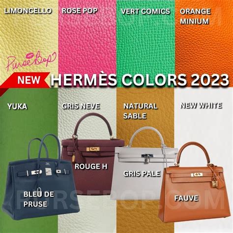 hermes pastel colors|new hermes colors.